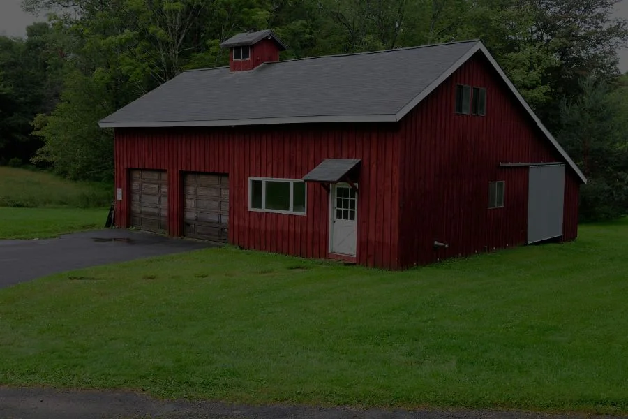 red barn house
